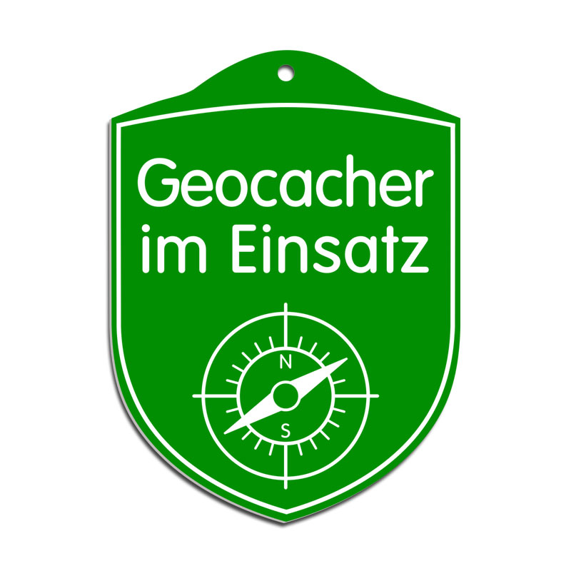 Geocacher im Einsatz